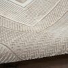 Nourison rug Glitz GLZ07 IVORY 5X7 099446134622 TX01