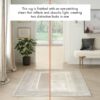 Nourison rug Glitz GLZ07 IVORY 5X7 099446134622 interior 3