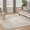 Nourison rug Glitz GLZ07 IVORY 8x10 099446134639 interior 1