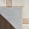 Nourison rug Glitz GLZ08 IVCRM IVORY CREAM 5X7 099446134691 CRB