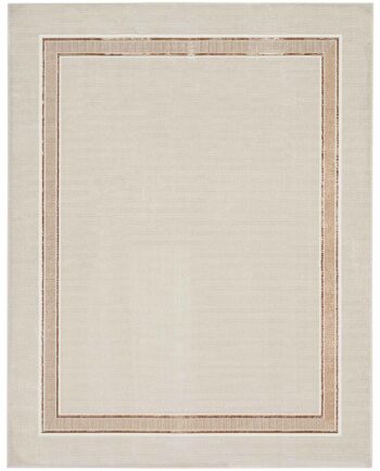 Nourison rug Glitz GLZ08 IVCRM IVORY CREAM 8x10 099446134707