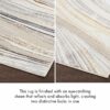 Nourison rug Glitz GLZ21 GRYGD GREY GOLD 5x7 099446951151 TX03