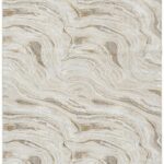Nourison Rugs, Glitz GLZ22 Grey / Gold