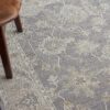 Nourison rug Infinite IFT03 CHARC CHARCOAL 5x8 099446805614 interior 2
