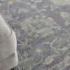 Nourison rug Infinite IFT04 CHARC CHARCOAL 5x8 099446805799 interior 2