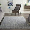 Nourison rug Infinite IFT04 CHARC CHARCOAL 5x8 099446805799 interior 3