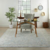 Nourison rug Infinite IFT05 BLUE 8X10 099446805874 interior 3
