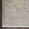 Nourison rug Lustrous Weave LUW02 GYBGE GREY BEIGE 5x8 099446751898 CR