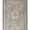 Nourison rug Lynx LNX01 IVCHA IVORY CHARCOAL 5x8 099446082619