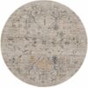 Nourison rug Lynx LNX02 IVTAU IVORY TAUPE 8xRND 099446083258
