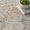 Nourison rug Lynx LNX02 IVTAU IVORY TAUPE 8xRND 099446083258 interior 2