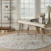 Nourison rug Lynx LNX02 IVTAU IVORY TAUPE 8xRND 099446083258 interior 3