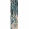 Nourison rug Maxell MAE08 IVTL IVORY TEAL 2x8 099446880208