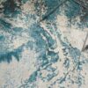Nourison rug Maxell MAE08 IVTL IVORY TEAL 5X7 099446880222 interior 2