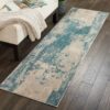 Nourison rug Maxell MAE13 IVTEA 2x8 099446396501 interior OSTKCROP