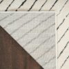 Nourison rug Modern Comfort MNC01 IVBLK IVORY BLACK 5x7 099446902139 CRB