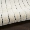 Nourison rug Modern Comfort MNC01 IVBLK IVORY BLACK 5x7 099446902139 TX01