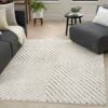 Nourison rug Modern Comfort MNC01 IVBLK IVORY BLACK 5x7 099446902139 interior 1