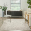 Nourison rug Modern Comfort MNC01 IVBLK IVORY BLACK 5x7 099446902139 interior 4