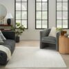 Nourison rug Modern Comfort MNC03 IVGRY IVORY GREY 5x7 099446902160 interior 3