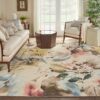 Nourison rug Prismatic PRS15 BGMTC 9x12 099446471055 interior 5 C