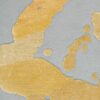 Nourison rug Prismatic PRS19 GRYGD GREY GOLD 8x10 099446814265 swatch