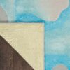 Nourison rug Prismatic PRS22 SMSBL SEA MIST BLUE 8X10 099446862471 CRB