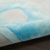 Nourison rug Prismatic PRS22 SMSBL SEA MIST BLUE 8X10 099446862471 TX01