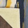 Nourison rug Prismatic PRS24 GRYGD GREY GOLD 8X10 099446889522 CRB