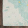 Nourison rug Prismatic PRS26 SFMGD SEAFOAM GOLD 8X10 099446889683 CR