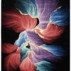 Nourison rug Prismatic PRS34 BLACK 8X10 099446160546