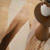 Nourison rug Prismatic PRS35 SAND 8X10 099446160393 interior 2