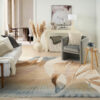 Nourison rug Prismatic PRS35 SAND 8X10 099446160393 interior 3