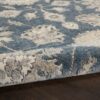 Nourison rug Quarry QUA06 BLBGE BLUE BEIGE 5x7 099446746290 TX01