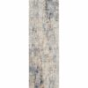 Nourison rug Rustic Textures RUS01 GREY BEIGE 2x8 099446461841 C