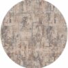 Nourison rug Rustic Textures RUS06 BGEGY BEIGE GREY 8XRND 099446835956