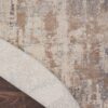 Nourison rug Rustic Textures RUS06 BGEGY BEIGE GREY 8XRND 099446835956 CRB