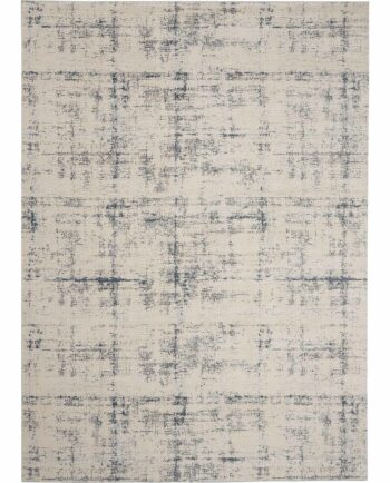 Nourison rug Rustic Textures RUS06 IVBLU IVORY BLUE 8x11 099446476388