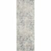 Nourison rug Rustic Textures RUS07 IVGRB IVORY GREY BLUE 2x8 099446496287