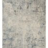 Nourison rug Rustic Textures RUS07 IVGRB IVORY GREY BLUE 8x11 099446496300