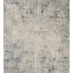 Nourison Rugs, Rustic Textures RUS07 Ivory / Grey / Blue