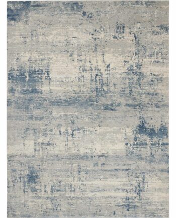 Nourison rug Rustic Textures RUS10 IVBLU IVORY BLUE 8x11 099446496508