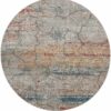 Nourison rug Rustic Textures RUS11 MULTI MULTICOLOR 8XRND 099446836052