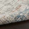 Nourison rug Rustic Textures RUS14 LTGMT LIGHT GREY MULTICOLOR 5X7 099446799272 TX01