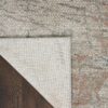 Nourison rug Rustic Textures RUS15 LGYRS LIGHT GREY RUST 5X7 099446799395 CRB