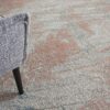 Nourison rug Rustic Textures RUS15 LGYRS LIGHT GREY RUST 8XRND 099446836151 interior 2