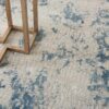Nourison rug Rustic Textures RUS16 GRYBL GREY BLUE 5X7 099446799579 interior 2