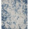 Nourison rug Rustic Textures RUS16 GRYBL GREY BLUE 8x11 099446799586