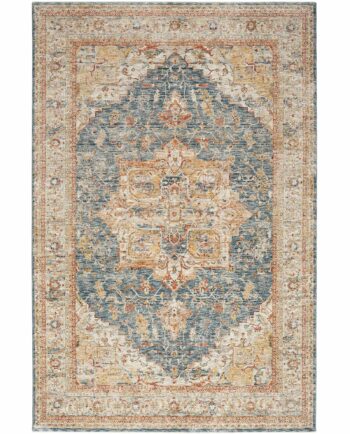 Nourison rug Sahar SHR06 IVBLU IVORY BLUE 8x10 099446166326