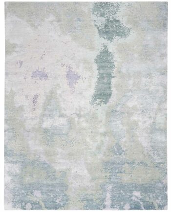 Nourison rug Silk Shadows SHA22 BLUGN BLUE GREEN 8X10 099446020659